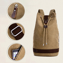 Indlæs billede til gallerivisning Rummelig rygsæk med træksnor