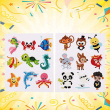 Indlæs billede til gallerivisning Diamant maleri gratis klistermærker