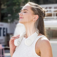 Indlæs billede til gallerivisning Ny bærbar halsventilator