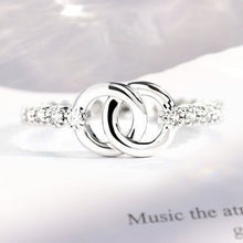 Indlæs billede til gallerivisning 'Mor & datter for evigt forbundet ring