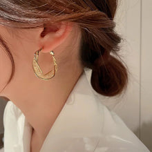 Indlæs billede til gallerivisning Mode twist øreringe