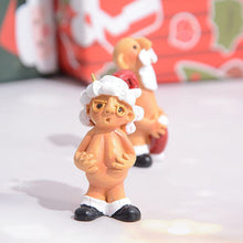 Indlæs billede til gallerivisning Julepynt Julemands-vedhæng i harpiks