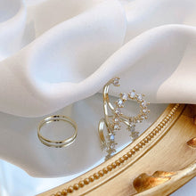 Indlæs billede til gallerivisning Justerbar skinnende ring