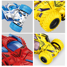 Indlæs billede til gallerivisning Dobbeltsidet fire hjulstræk stunt kollisions legetøjsbil