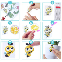 Indlæs billede til gallerivisning Diamant maleri gratis klistermærker