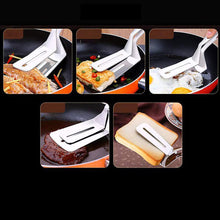 Indlæs billede til gallerivisning Klip til dobbeltsidet skovl i rustfrit stål