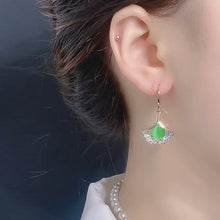 Indlæs billede til gallerivisning Stilfulde unikke Ginkgo øreringe