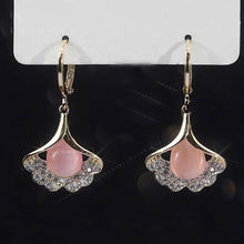 Indlæs billede til gallerivisning Stilfulde unikke Ginkgo øreringe