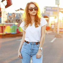 Indlæs billede til gallerivisning Spændefri usynlige elastiske bælter uden spænder i taljen