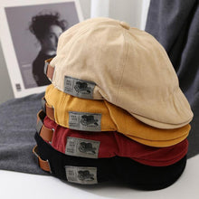 Indlæs billede til gallerivisning Gadebaret/kasket i retro-vintage stil