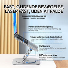 Indlæs billede til gallerivisning 360° Roterende stativ til bærbar computer