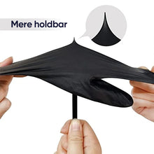 Indlæs billede til gallerivisning 100 STK sorte engangshandsker i nitril