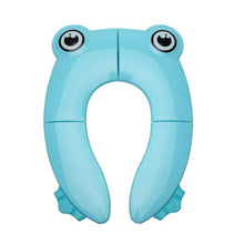 Indlæs billede til gallerivisning Bærbart sammenklappeligt barnetoiletsæde