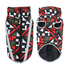 Indlæs billede til gallerivisning Vandtæt vinterfrakke til hund