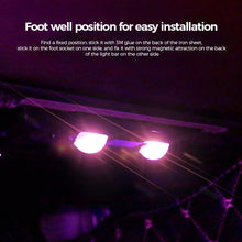 Indlæs billede til gallerivisning USB genopladelige farverige LED dekorationslys