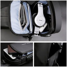 Indlæs billede til gallerivisning Tyverisikret brysttaske med kodelås