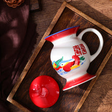 Indlæs billede til gallerivisning Traditionel kinesisk te- og kaffekande i keramik