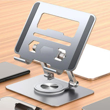 Indlæs billede til gallerivisning Drehbare Halterung aus Aluminiumlegierung für Laptops