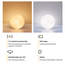 Indlæs billede til gallerivisning Intelligent induktions LED Natlys med Bevægelsessensor