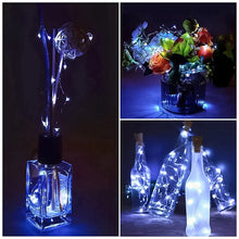 Indlæs billede til gallerivisning 🍾LED vinflaske korkprop natlampe