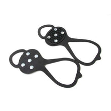 Indlæs billede til gallerivisning ☃️Skosålsunderlag til fodfæste på is- og sneoverflader med skridsikker silikone