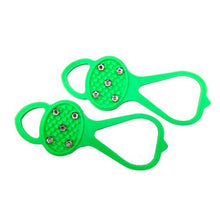 Indlæs billede til gallerivisning ☃️Skosålsunderlag til fodfæste på is- og sneoverflader med skridsikker silikone