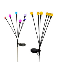 Indlæs billede til gallerivisning Solcelledrevent Plug-in LED Havelys Firefly i ildfluemotiv