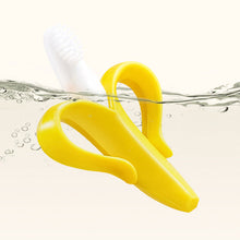Indlæs billede til gallerivisning Bananformet babytandbørste