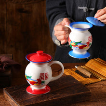 Indlæs billede til gallerivisning Traditionel kinesisk te- og kaffekande i keramik