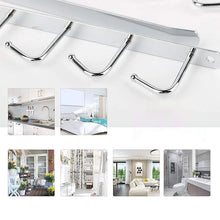 Indlæs billede til gallerivisning Stativ med 6 kroge til opbevaring under skabet