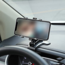 Indlæs billede til gallerivisning Telefonholder med nummerplade i instrumentbrættet