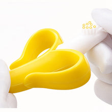 Indlæs billede til gallerivisning Bananformet babytandbørste