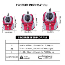 Indlæs billede til gallerivisning Rygsæk til hunde