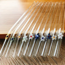 Indlæs billede til gallerivisning Farvede glassugerør