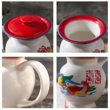 Indlæs billede til gallerivisning Traditionel kinesisk te- og kaffekande i keramik