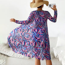 Indlæs billede til gallerivisning Tredelt bikini-sæt med tryk