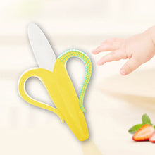 Indlæs billede til gallerivisning Bananformet babytandbørste