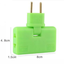 Indlæs billede til gallerivisning Drejelig stikkontaktkonverter