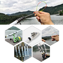 Indlæs billede til gallerivisning Mini sæde kulfiber Teleskopisk Rock Fiskestang