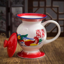 Indlæs billede til gallerivisning Traditionel kinesisk te- og kaffekande i keramik