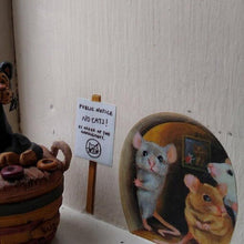 Indlæs billede til gallerivisning Realistiske 3D Musehul vægklistermærker