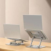 Indlæs billede til gallerivisning Drehbare Halterung aus Aluminiumlegierung für Laptops
