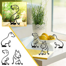 Indlæs billede til gallerivisning Hund minimalistisk kunstskulptur