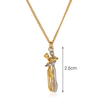 Indlæs billede til gallerivisning Fortællingen om to elskende halskæde og øreringe