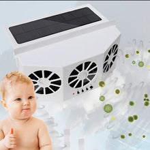 Indlæs billede til gallerivisning Solcelledreven udstødningsblæser til køretøj