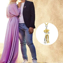 Indlæs billede til gallerivisning Fortællingen om to elskende halskæde og øreringe