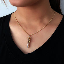 Indlæs billede til gallerivisning Fortællingen om to elskende halskæde og øreringe