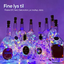 Indlæs billede til gallerivisning 🍾LED vinflaske korkprop natlampe