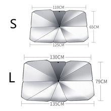 Indlæs billede til gallerivisning Køretøj vindskærm solparaply