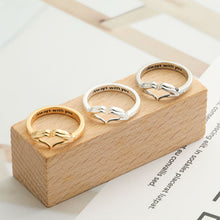 Indlæs billede til gallerivisning Kærlige kramme hænder par-ring